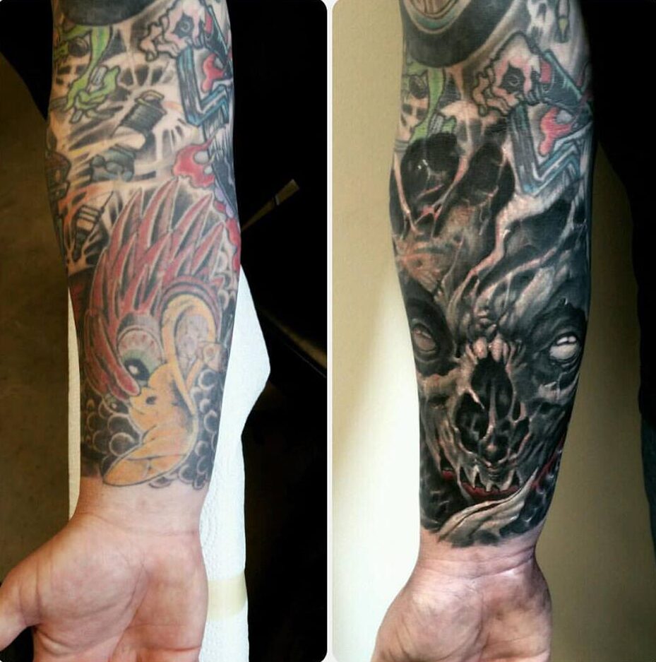 Skull Cover-Up