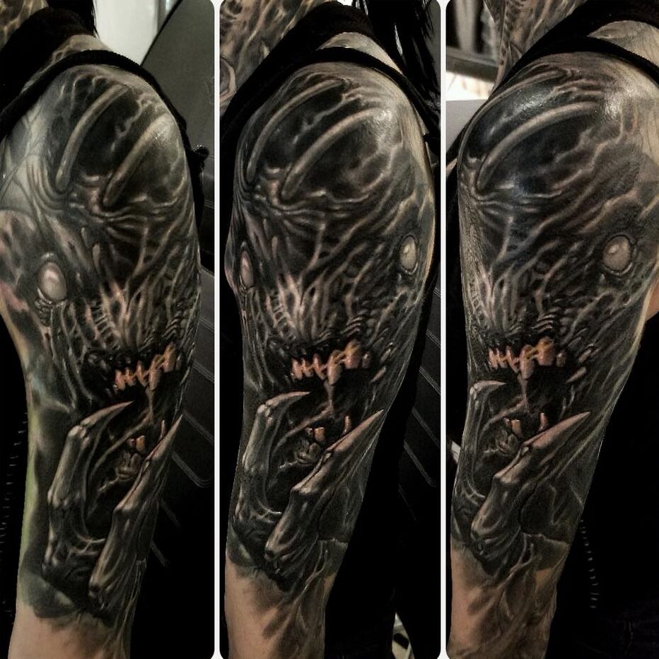Evil Monster with Claws Cover-Up