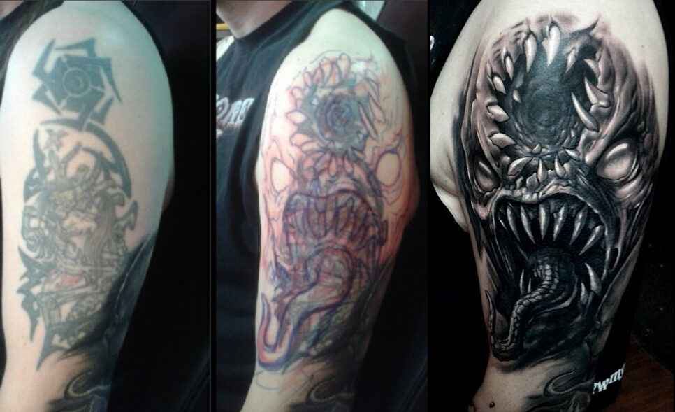 Shoulder Monster Cover-Up