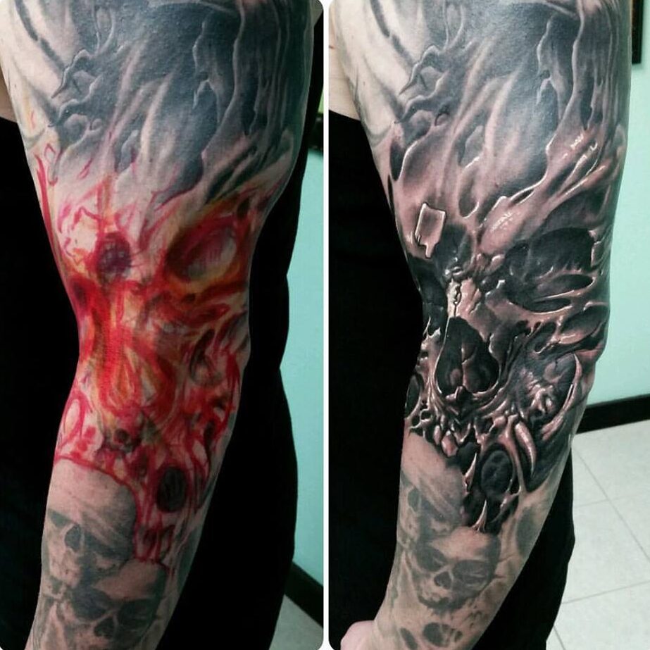 Skull Cover-Up