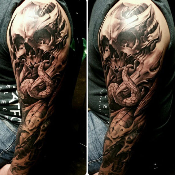 Sleeve in Progress